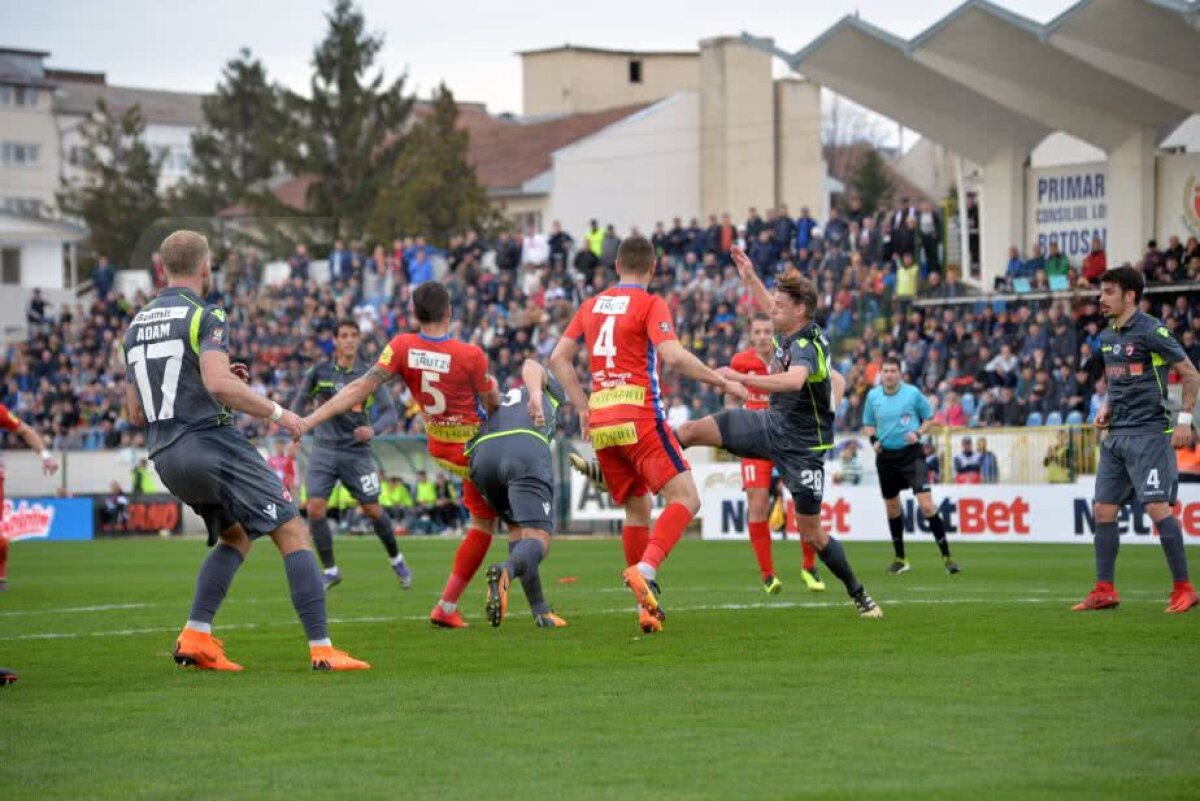 VIDEO+FOTO Și-au revenit din pumni! "Câinii" au suferit 80 de minute la Botoșani, au jucat și în 10 oameni, dar au dat lovitura pe final