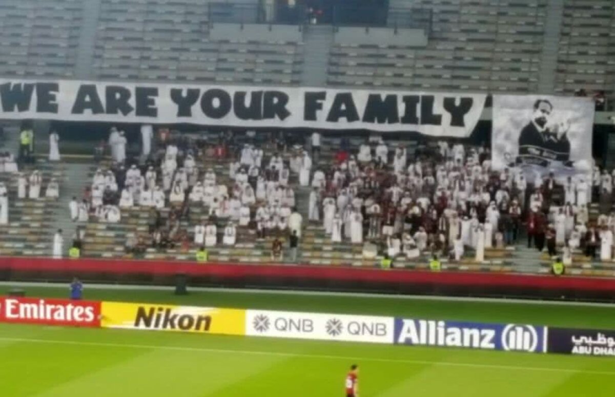GALERIE FOTO Al-Wahda a pierdut din nou în Liga Campionilor Asiei, dar fanii i-au făcut o surpriză de proporții lui Reghecampf » Ce coregrafie i-au dedicat
