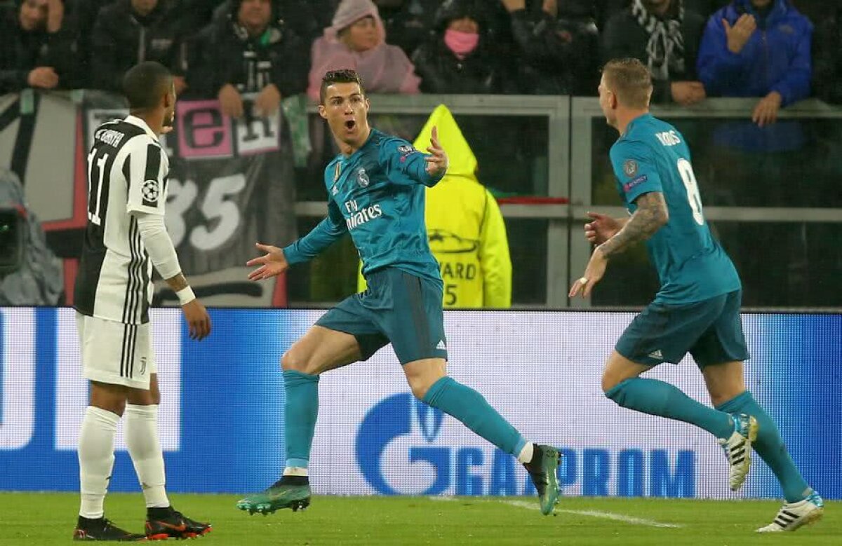GALERIE FOTO + VIDEO Ronaldo, împăratul torinezilor! Seara în care Cristiano a fost aplaudat în picioare de italieni, iar Juventus a fost umilită de Real Madrid » Vezi golul fabulos al lui CR7