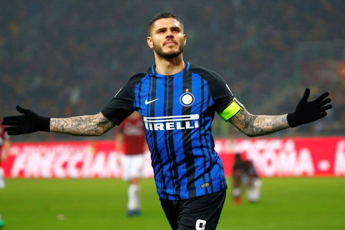 VIDEO + FOTO Seară HORROR pentru Mauro Icardi în Milan - Inter » Golgeterul oaspeților, lovit de 3 ori de ghinion!