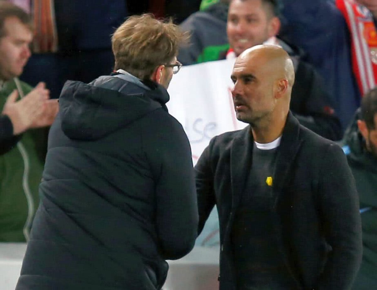 VIDEO+FOTO Mitraliat! 3 lecții pentru Pep Guardiola » Jurgen Klopp l-a copleșit pe managerul lui City: "Nimeni n-a dansat în vestiar"