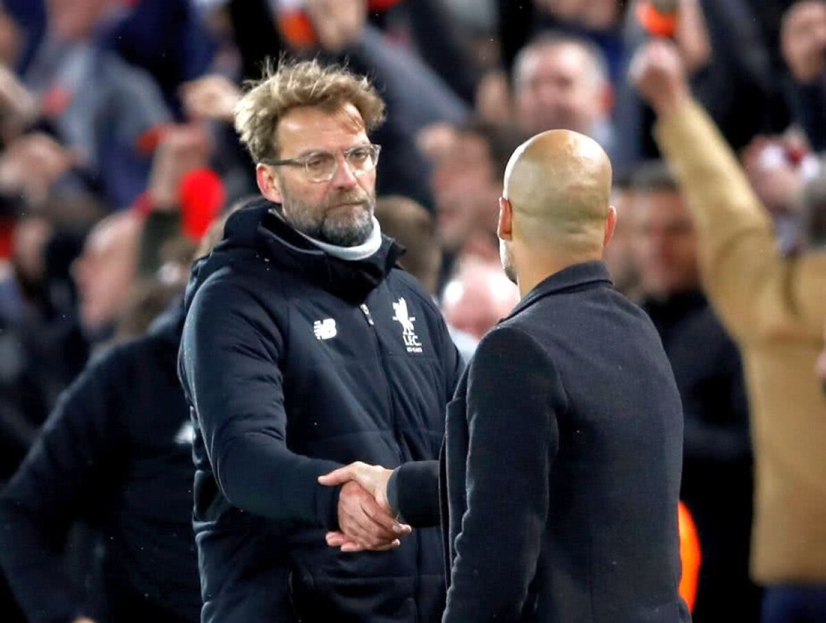 VIDEO+FOTO Mitraliat! 3 lecții pentru Pep Guardiola » Jurgen Klopp l-a copleșit pe managerul lui City: "Nimeni n-a dansat în vestiar"