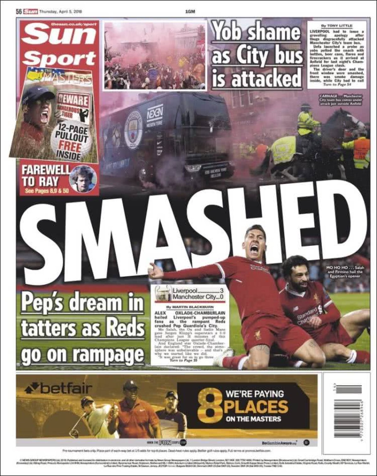 Ce scriu azi ziarele de sport din lume (5 aprilie 2018)