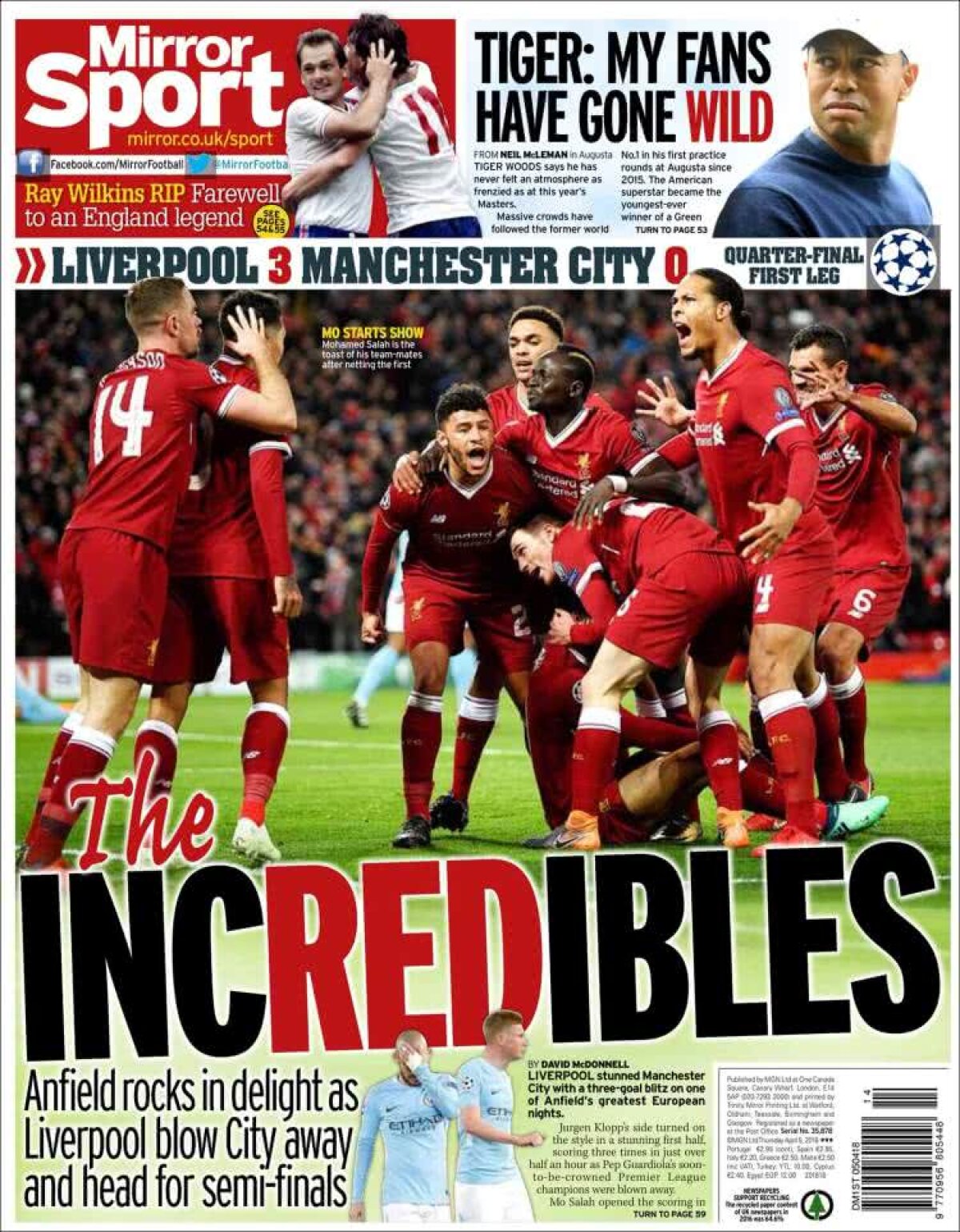 Ce scriu azi ziarele de sport din lume (5 aprilie 2018)