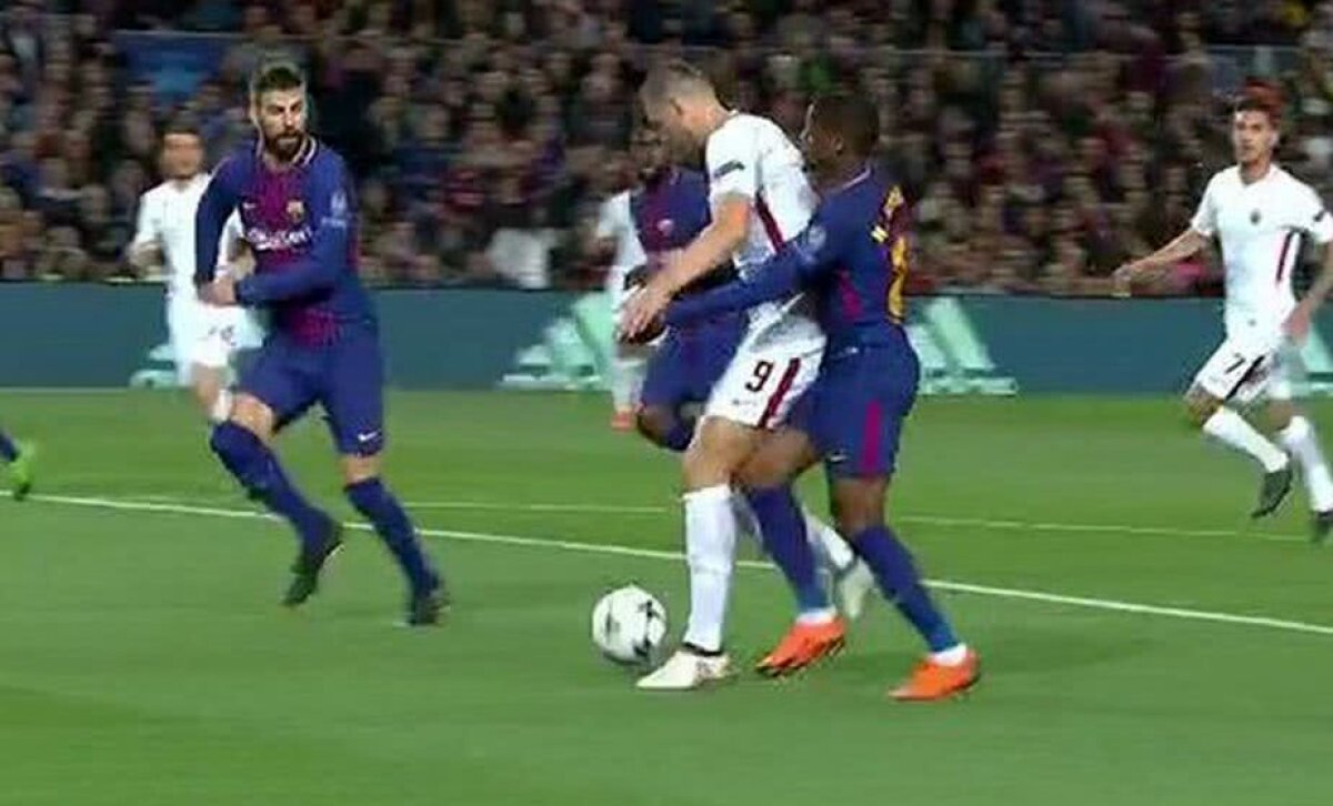 Barcelona, în semifinale după doi ani, dar AS Roma acuză dur: "Ați văzut astea două faze?"