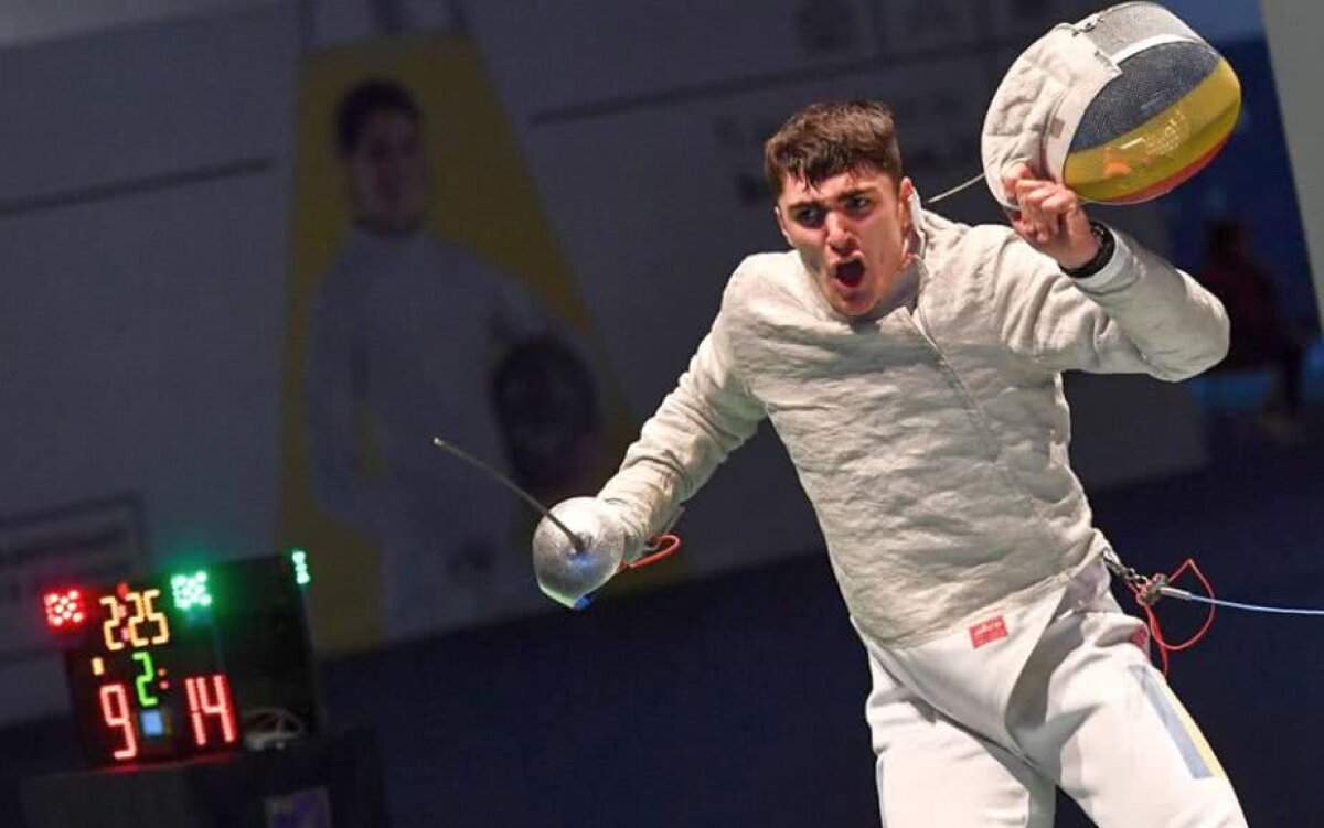 Ce performanță! Andrei Păștin, campion mondial în proba de sabie la Mondialele de la Verona