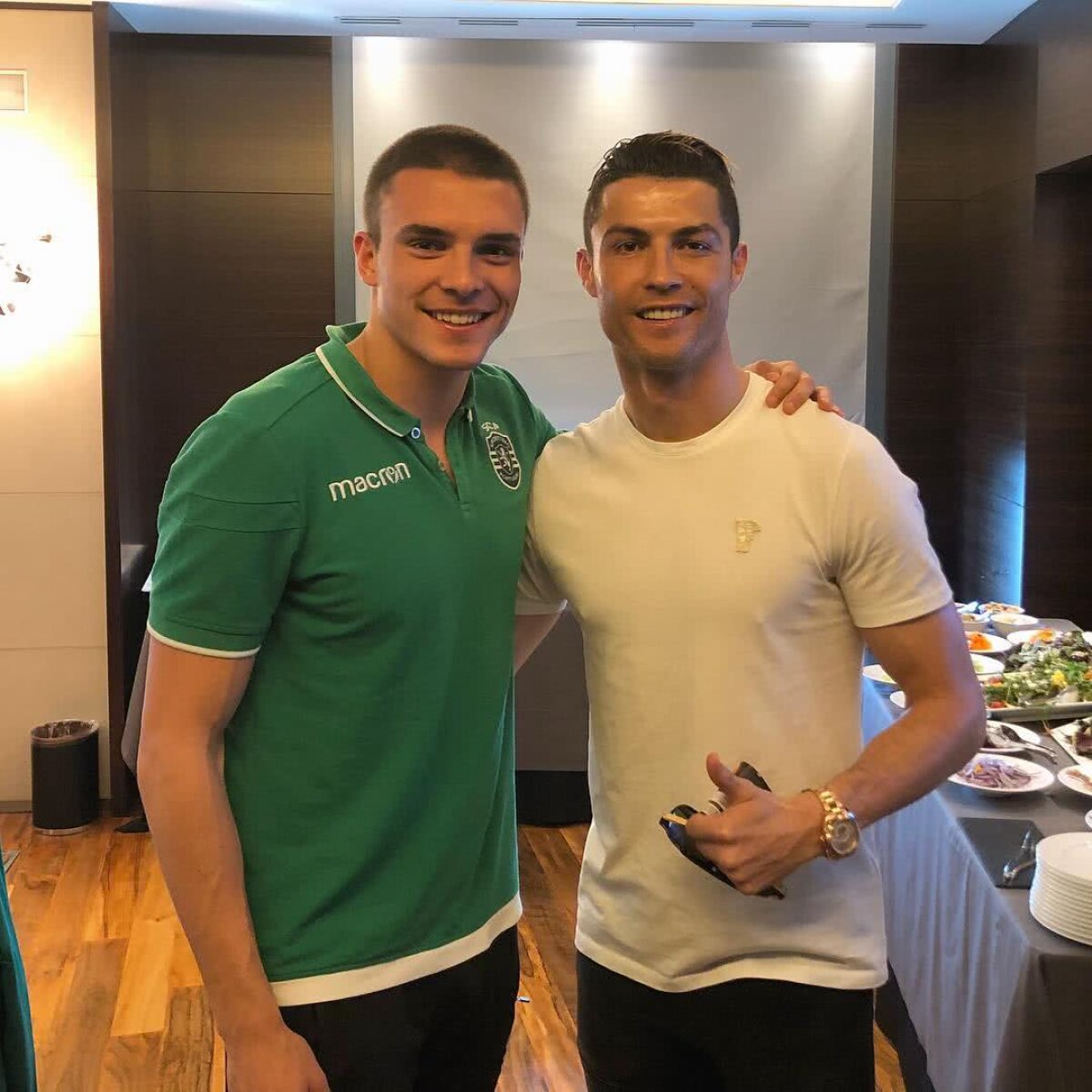 FOTO Gest superb făcut de Cristiano Ronaldo înaintea meciului infernal din această seară