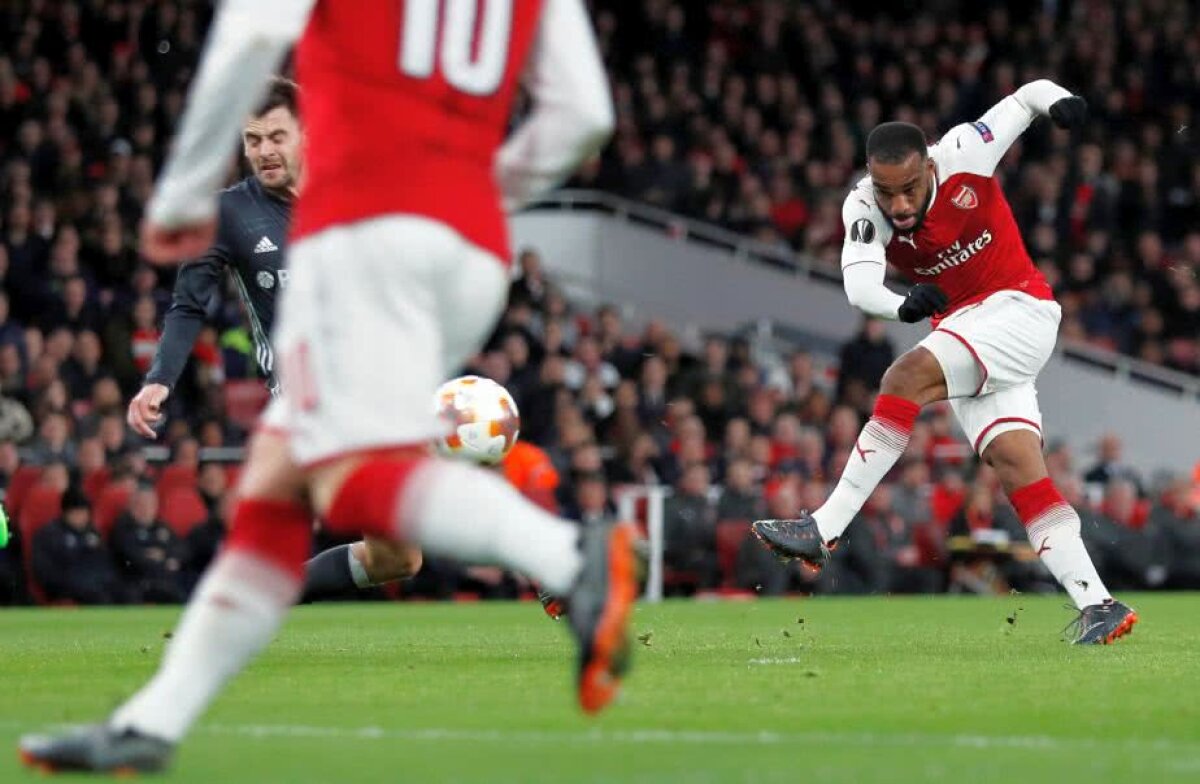 VIDEO + FOTO Atletico Madrid şi Arsenal sunt cu un pas în semifinalele Europa League » Toate golurile din turul "sferturilor"