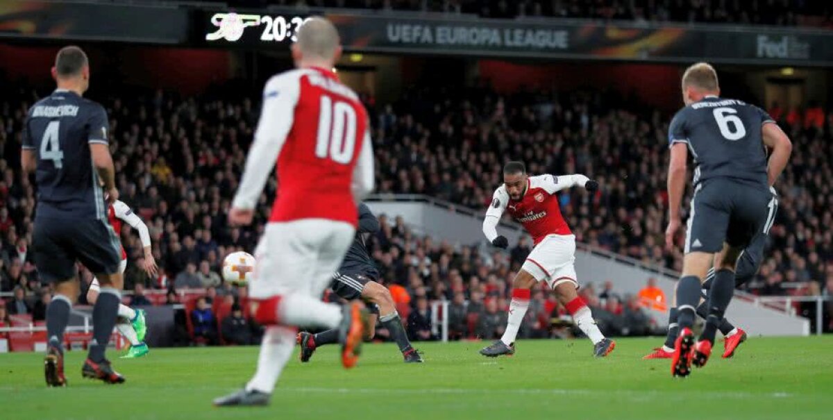 VIDEO + FOTO Atletico Madrid şi Arsenal sunt cu un pas în semifinalele Europa League » Toate golurile din turul "sferturilor"