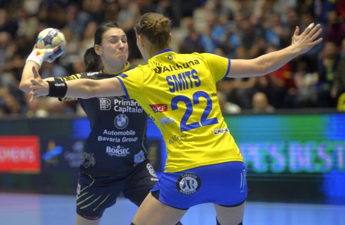 FOTO Magie pe semicerc! CSM București a făcut INSTRUCȚIE cu Metz și e ca și calificată în Final Four