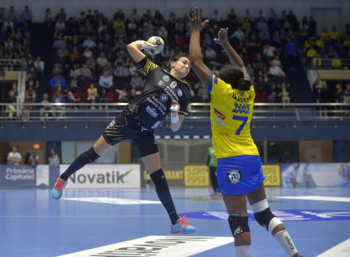 FOTO Magie pe semicerc! CSM București a făcut INSTRUCȚIE cu Metz și e ca și calificată în Final Four