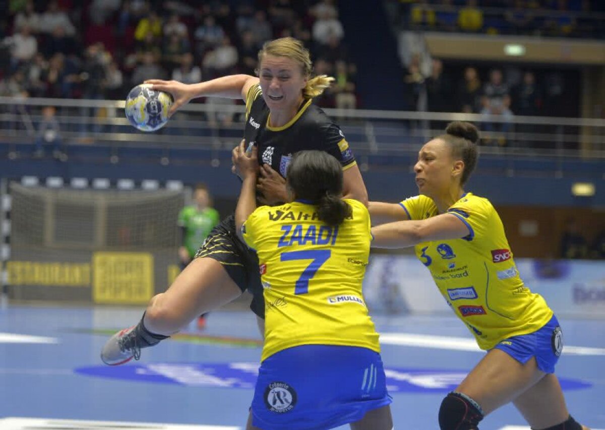 FOTO Magie pe semicerc! CSM București a făcut INSTRUCȚIE cu Metz și e ca și calificată în Final Four