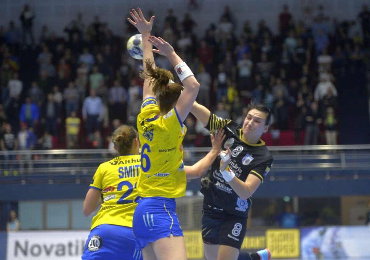 FOTO Magie pe semicerc! CSM București a făcut INSTRUCȚIE cu Metz și e ca și calificată în Final Four