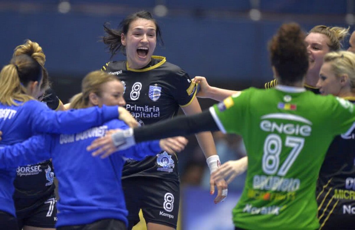 FOTO Magie pe semicerc! CSM București a făcut INSTRUCȚIE cu Metz și e ca și calificată în Final Four