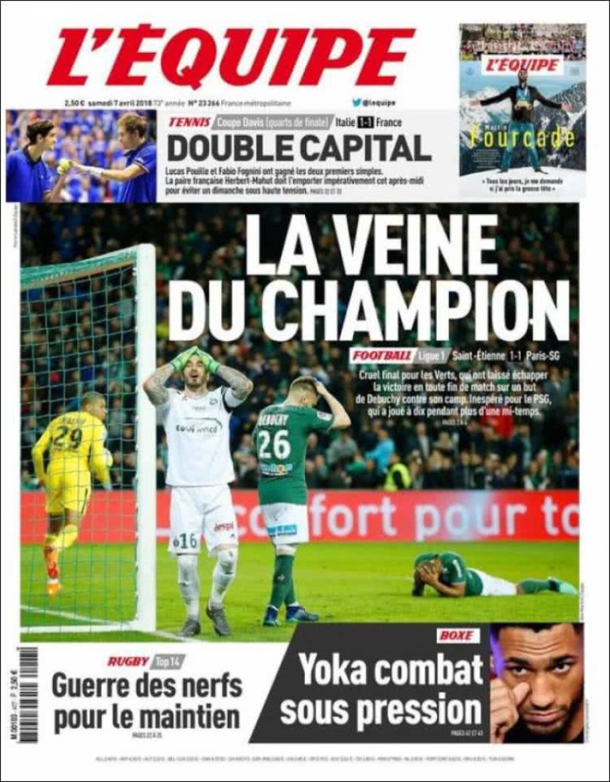 Ce scriu azi ziarele de sport din lume (7 aprilie 2018)