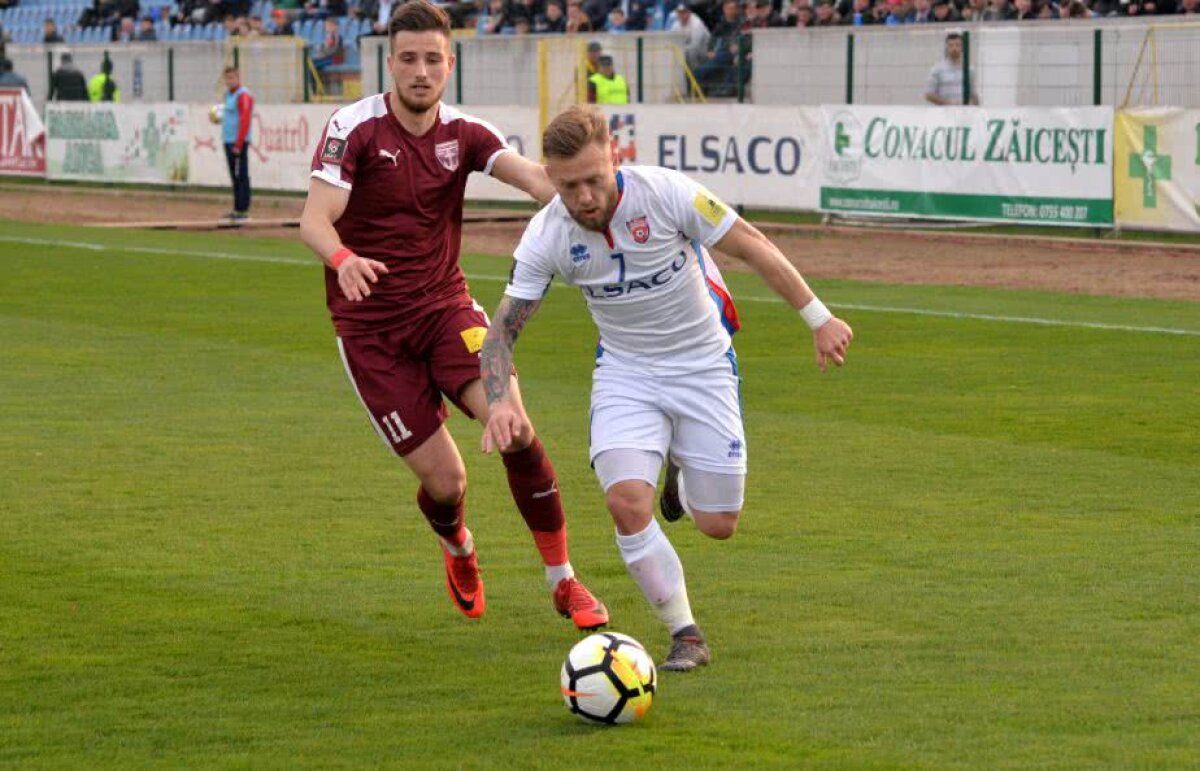 FOTO + VIDEO FC Botoșani trece la limită de Voluntari și obține prima victorie din play-out » Mihai Roman i-a salvat pe moldoveni