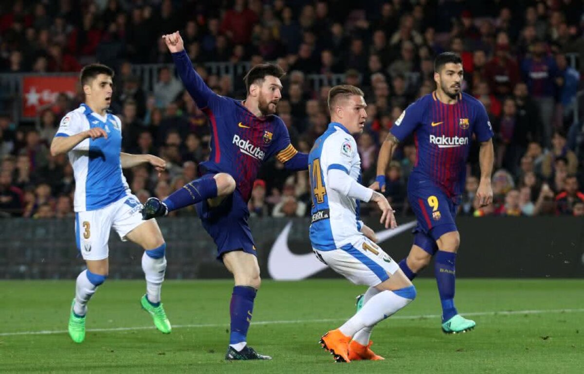 VIDEO + FOTO SuperMessi a învins-o de unul singur pe Leganes și își duce echipa cu un pas mai aproape de titlu: catalanii au egalat un record vechi de 38 de ani