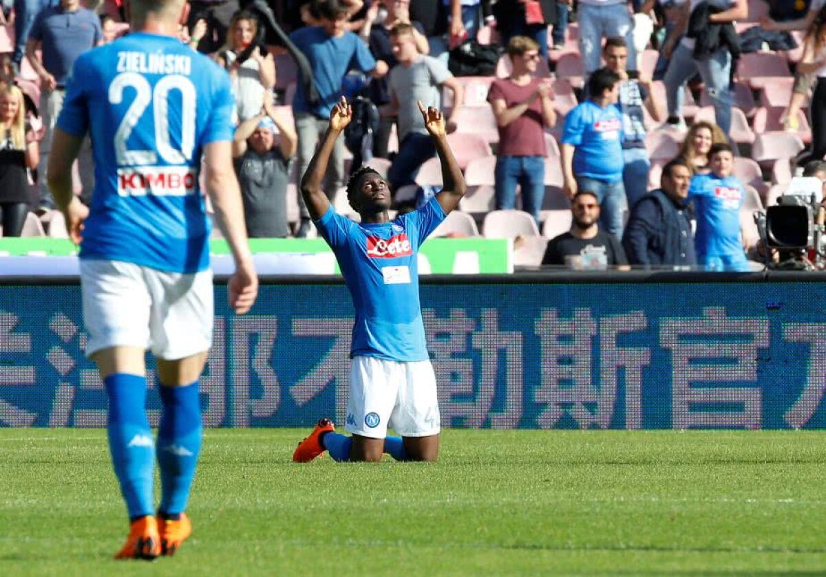 VIDEO+FOTO Napoli câștigă dramatic, cu două goluri după minutul 89, și păstrează lupta la titlu deschisă