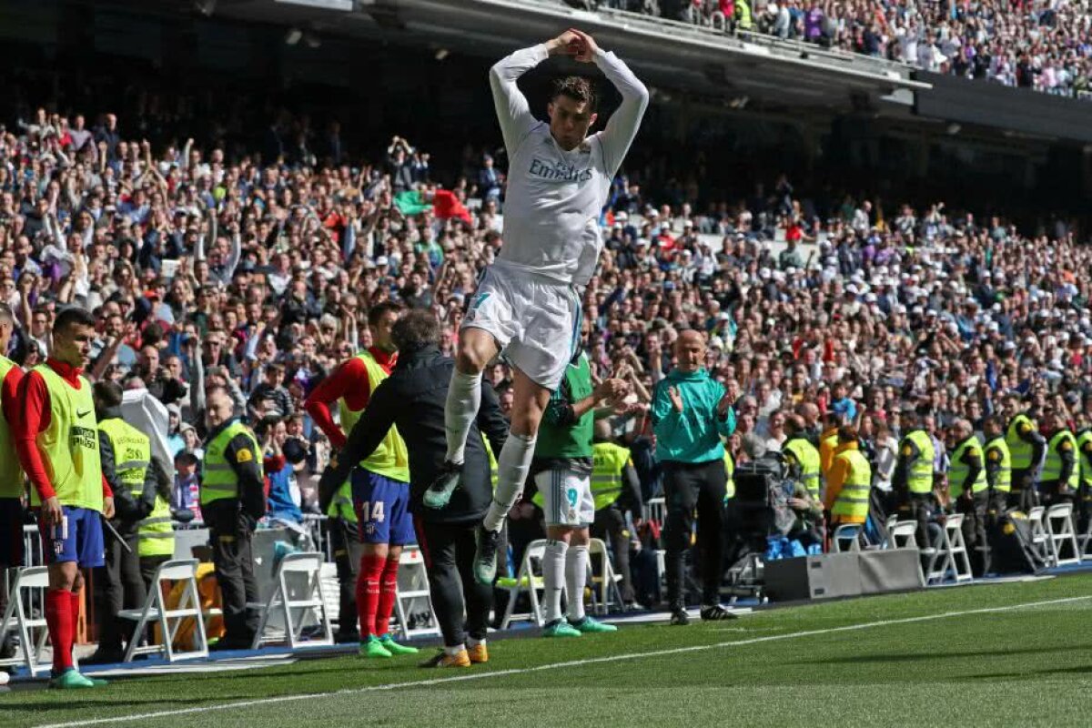 VIDEO + FOTO Real Madrid - Atletico 1-1, egal pentru Barcelona » Vezi reușitele lui Ronaldo și Griezmann!