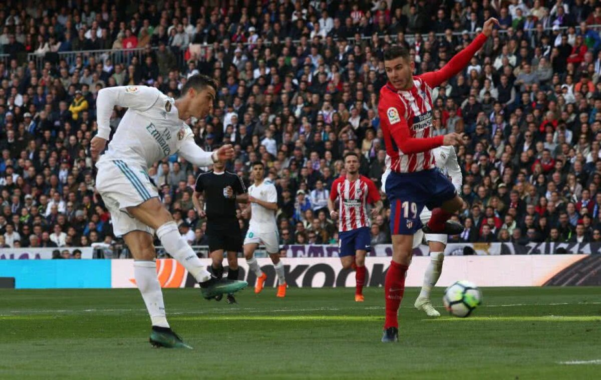 VIDEO + FOTO Real Madrid - Atletico 1-1, egal pentru Barcelona » Vezi reușitele lui Ronaldo și Griezmann!