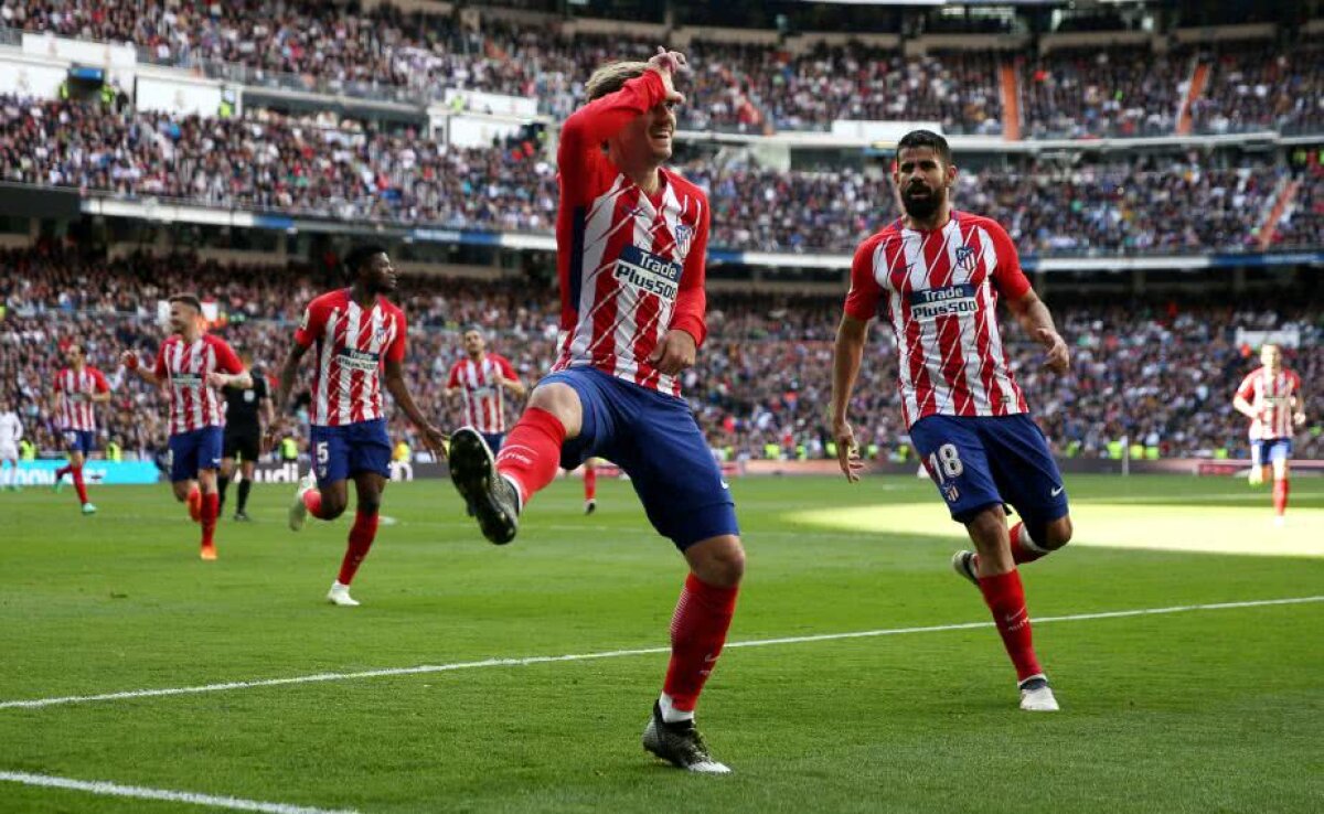 VIDEO + FOTO Real Madrid - Atletico 1-1, egal pentru Barcelona » Vezi reușitele lui Ronaldo și Griezmann!