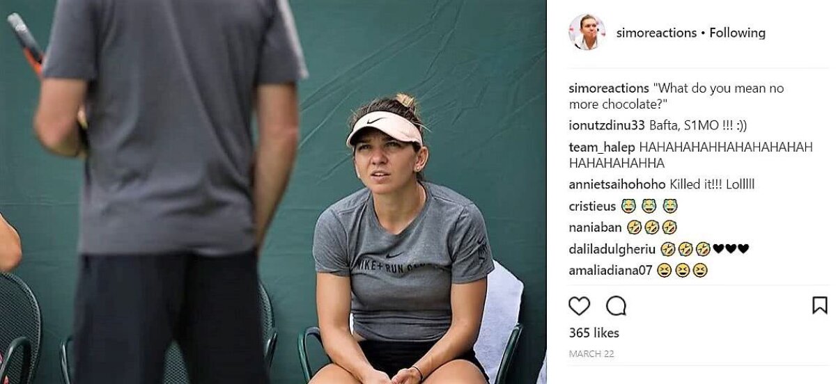 SIMONA HALEP. FOTO Ea e cea mai fidelă  fană a Simonei Halep: povestea din spatele conturilor care au revoluționat social media! Darren Cahill și Simona, printre urmăritori 