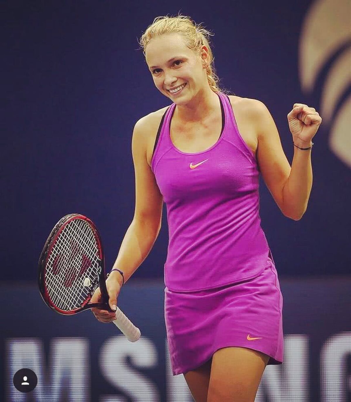 GALERIE FOTO Am rămas fără românce la Lugano! Una dintre splendorile circuitului a defilat în meciul cu Alexandra Cadanțu