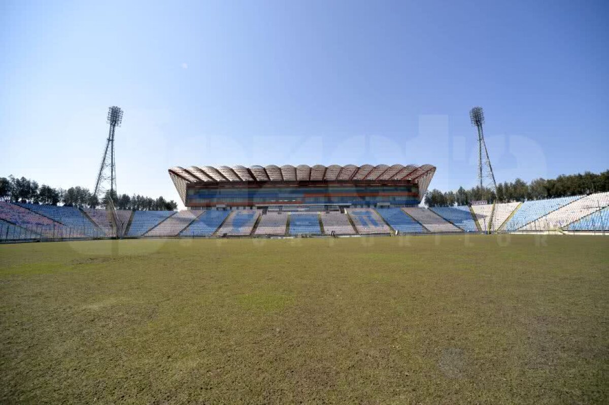 GALERIE FOTO Imagini DEZOLANTE de pe stadionul Ghencea » Cum arată arena cu câteva zile înainte de demolare