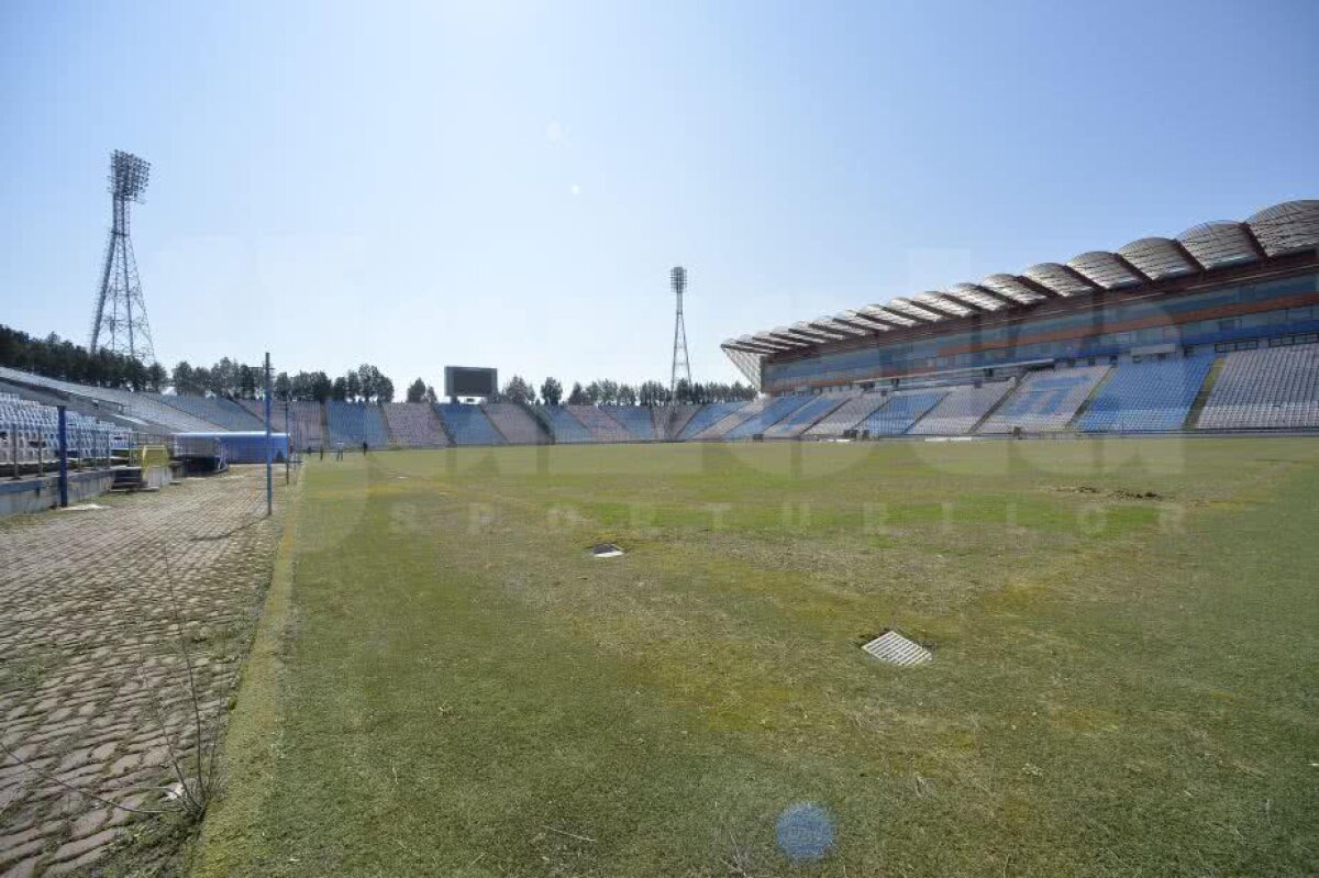 GALERIE FOTO Imagini DEZOLANTE de pe stadionul Ghencea » Cum arată arena cu câteva zile înainte de demolare