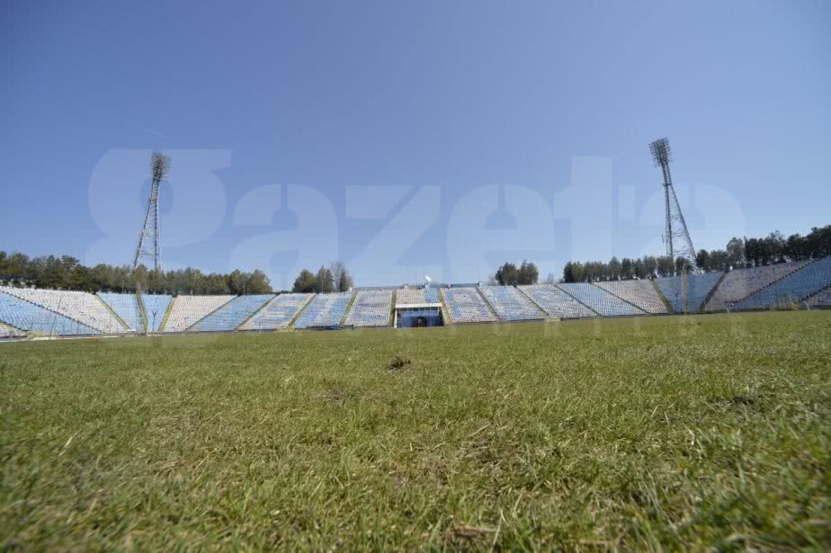 GALERIE FOTO Imagini DEZOLANTE de pe stadionul Ghencea » Cum arată arena cu câteva zile înainte de demolare