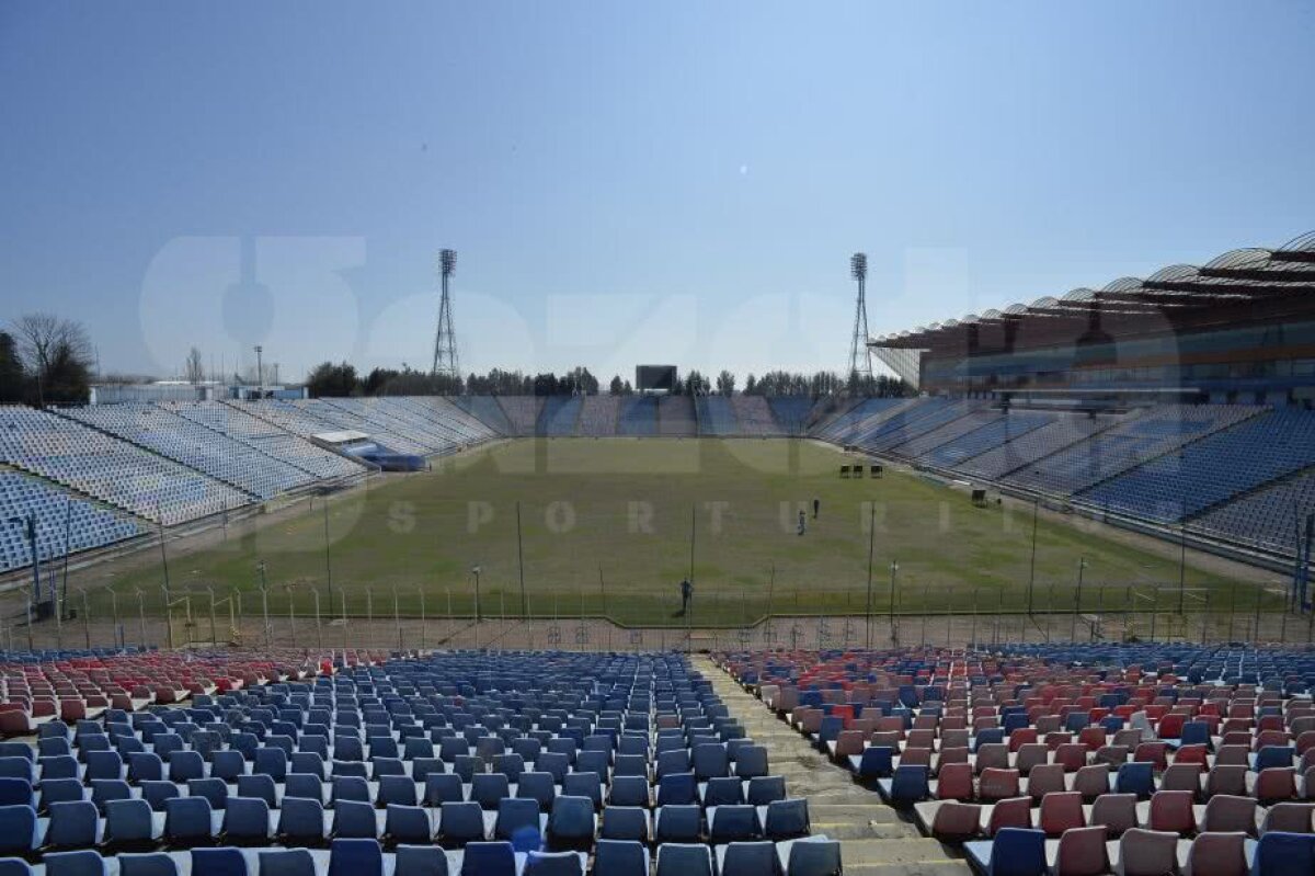 GALERIE FOTO Imagini DEZOLANTE de pe stadionul Ghencea » Cum arată arena cu câteva zile înainte de demolare