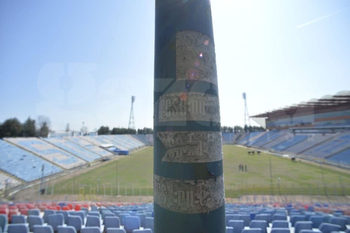 GALERIE FOTO Imagini DEZOLANTE de pe stadionul Ghencea » Cum arată arena cu câteva zile înainte de demolare