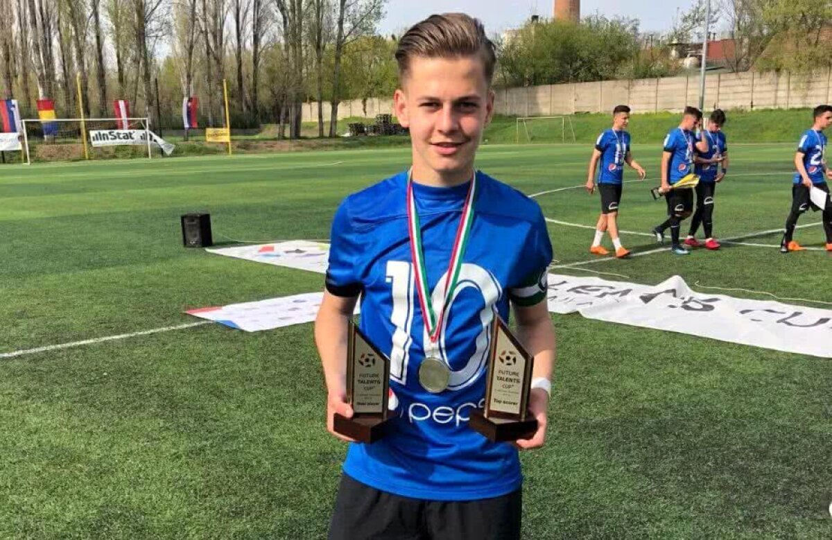 VIDEO Academia Hagi a câștigat azi un turneu internațional! "Dublă" de senzație a puștiului care a decis finala