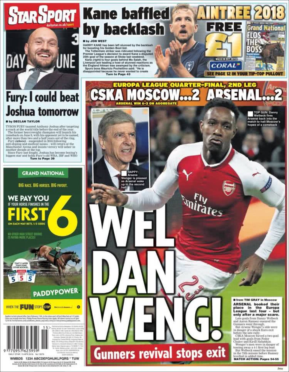 Ce scriu azi ziarele de sport din lume (13 aprilie 2018)