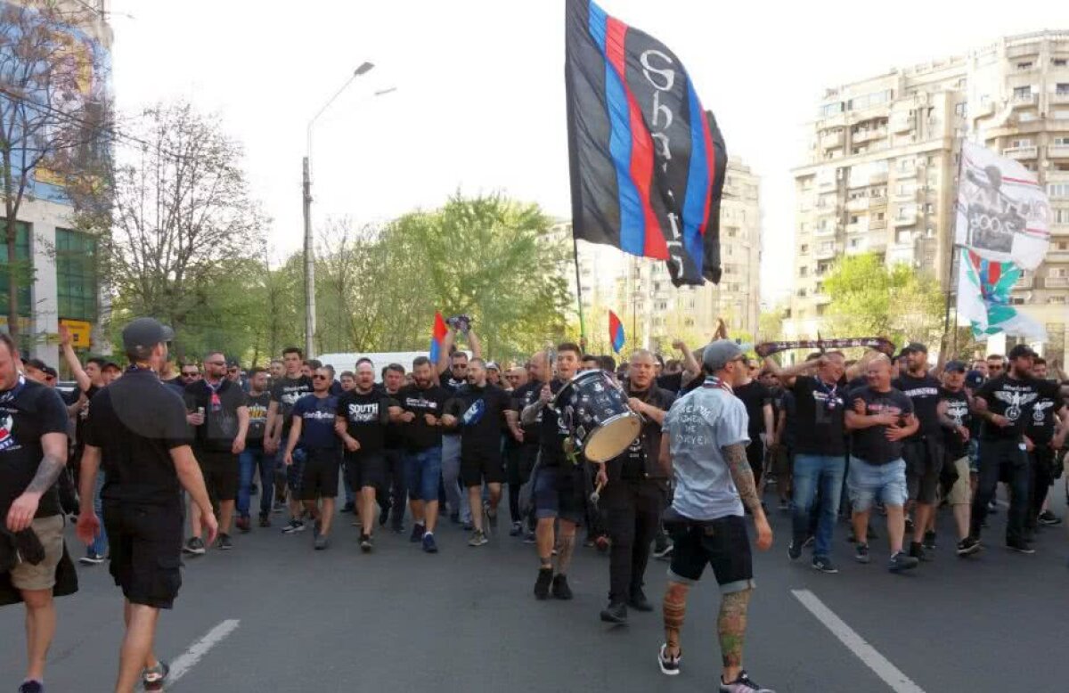 CSA Steaua - Academia Rapid // UPDATE, VIDEO + FOTO Suporterii "militarilor" au ajuns pe Arena Națională » Cum arată ambele peluze cu o oră înainte de meci
