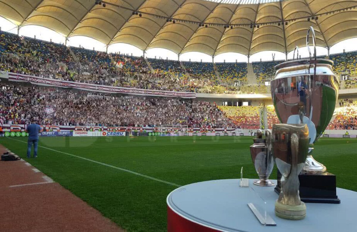 GALERIE FOTO "Cupa Campionilor e la București!" » Aroganță a șefilor CSA la adresa FCSB pe Arena Națională + ultimele detalii legate de numărul biletelor vândute