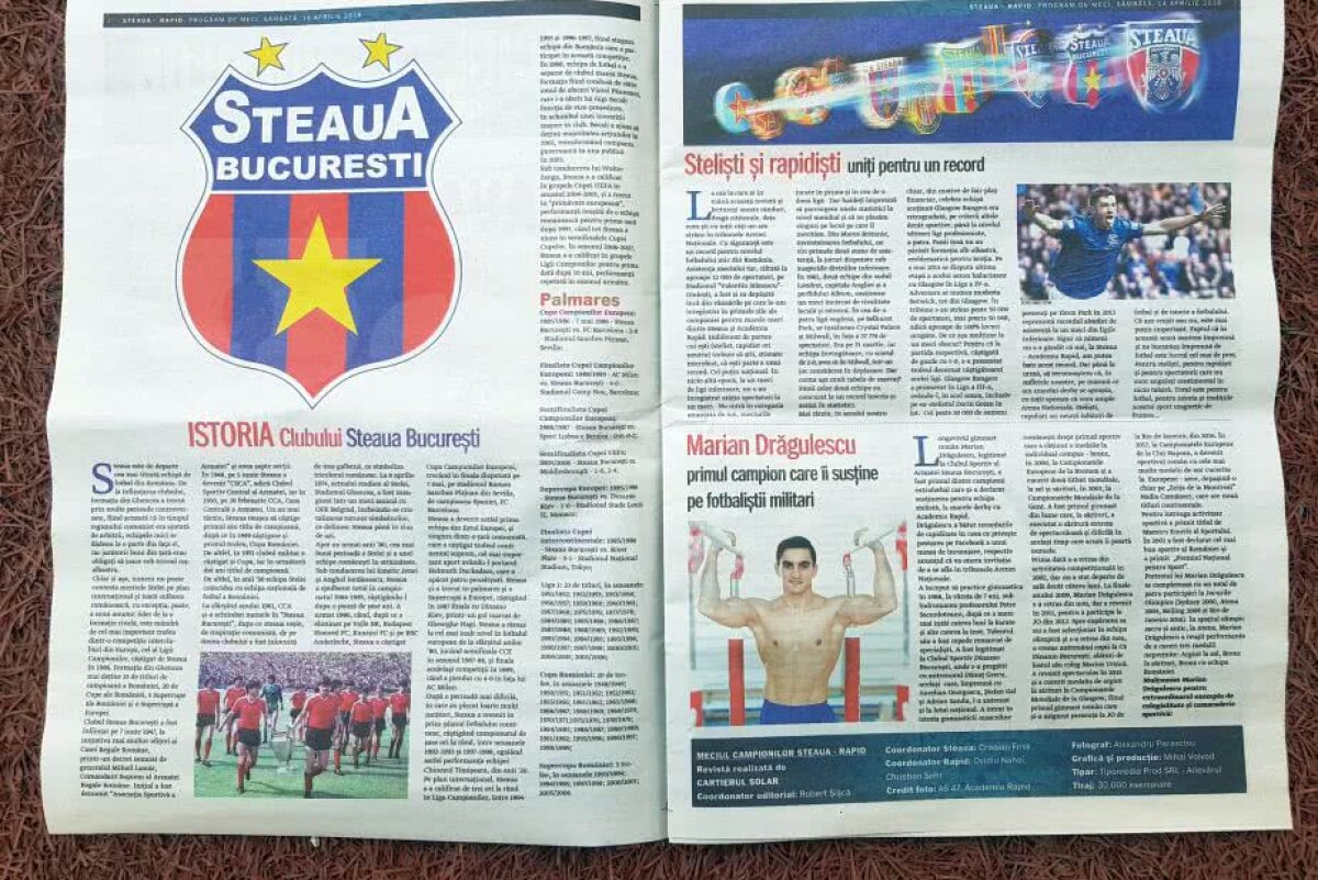 CSA Steaua - Academia Rapid // Gafă uriașă sau manipulare cu intenție? Ce au găsit pe scaune suporterii prezenți pe Arena Națională 