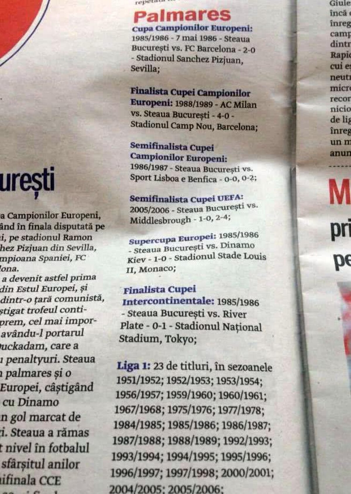 CSA Steaua - Academia Rapid // Gafă uriașă sau manipulare cu intenție? Ce au găsit pe scaune suporterii prezenți pe Arena Națională 