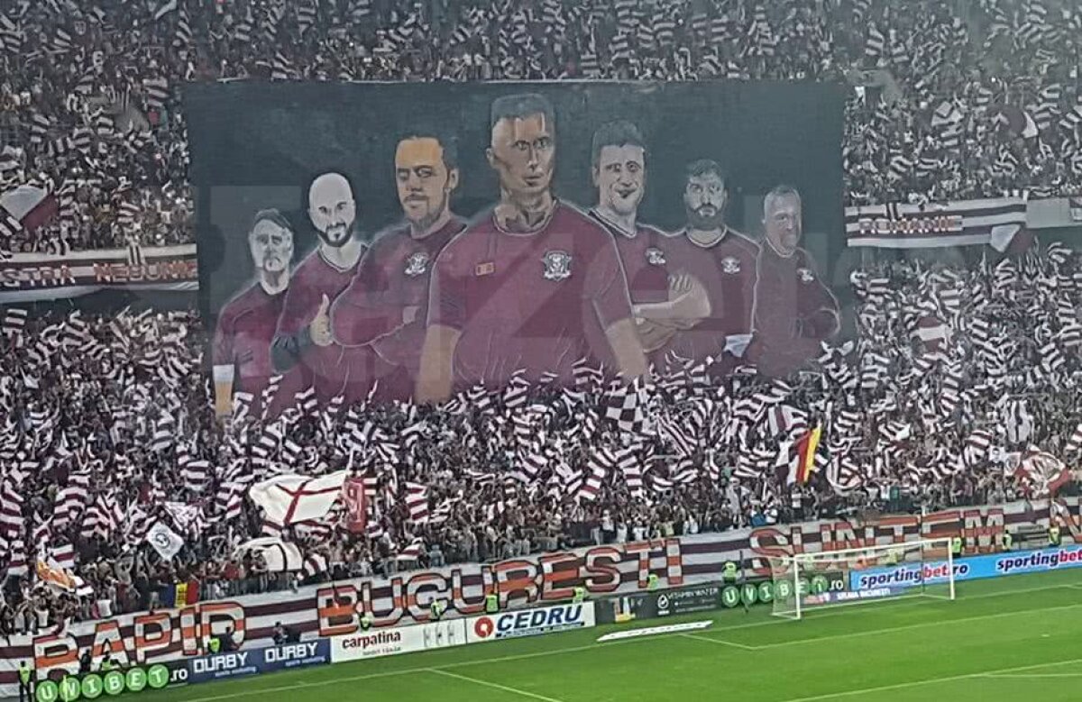 CSA STEAUA - ACADEMIA RAPID // FOTO Duel spectaculos al galeriilor la CSA Steaua - Academia Rapid, până când au început să se spargă capetele. Coregrafii, torțe + mesaje