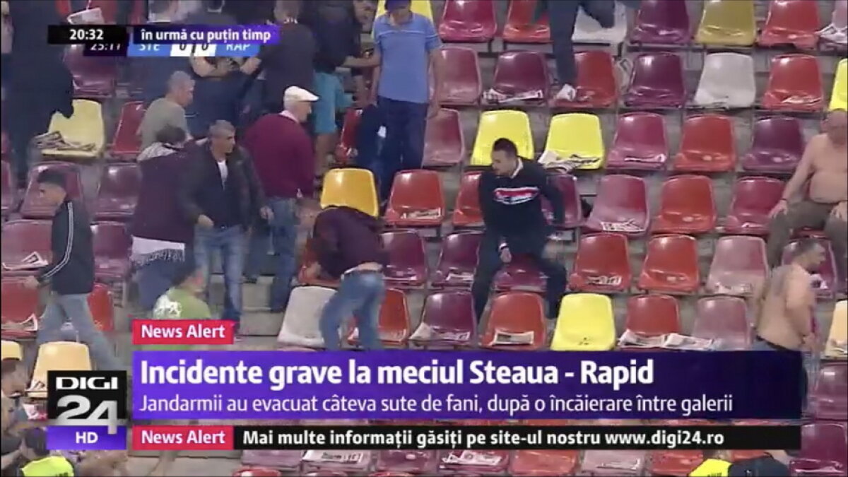 CSA STEAUA - ACADEMIA RAPID // UPDATE VIDEO & FOTO Scene reprobabile la derby-ul din Liga a 4-a! Steliștii au ieșit din peluză și s-au răfuit cu rapidiștii. Filmul evenimentelor: ce nu s-a văzut la TV