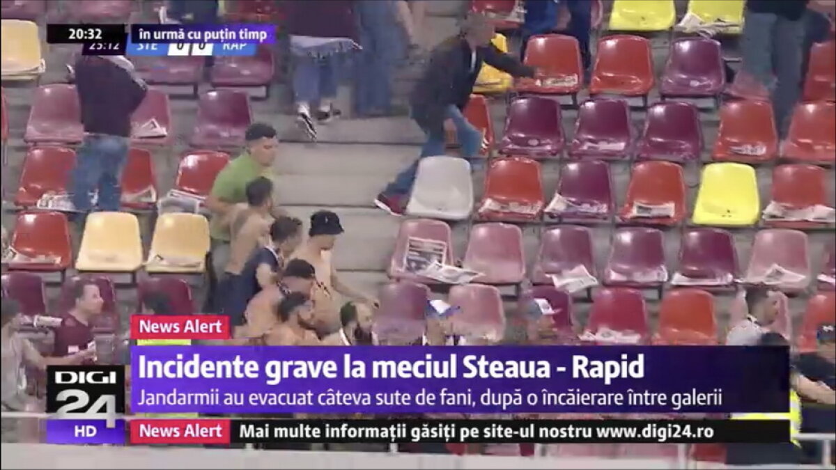 CSA STEAUA - ACADEMIA RAPID // UPDATE VIDEO & FOTO Scene reprobabile la derby-ul din Liga a 4-a! Steliștii au ieșit din peluză și s-au răfuit cu rapidiștii. Filmul evenimentelor: ce nu s-a văzut la TV