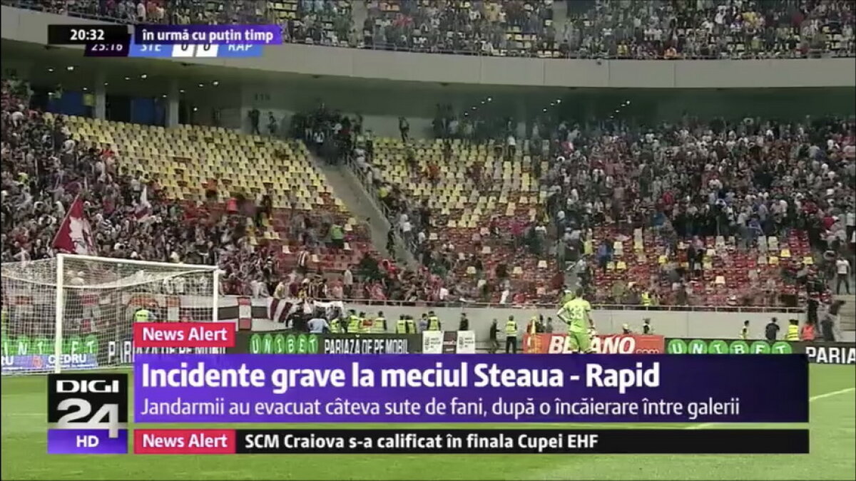 CSA STEAUA - ACADEMIA RAPID // UPDATE VIDEO & FOTO Scene reprobabile la derby-ul din Liga a 4-a! Steliștii au ieșit din peluză și s-au răfuit cu rapidiștii. Filmul evenimentelor: ce nu s-a văzut la TV