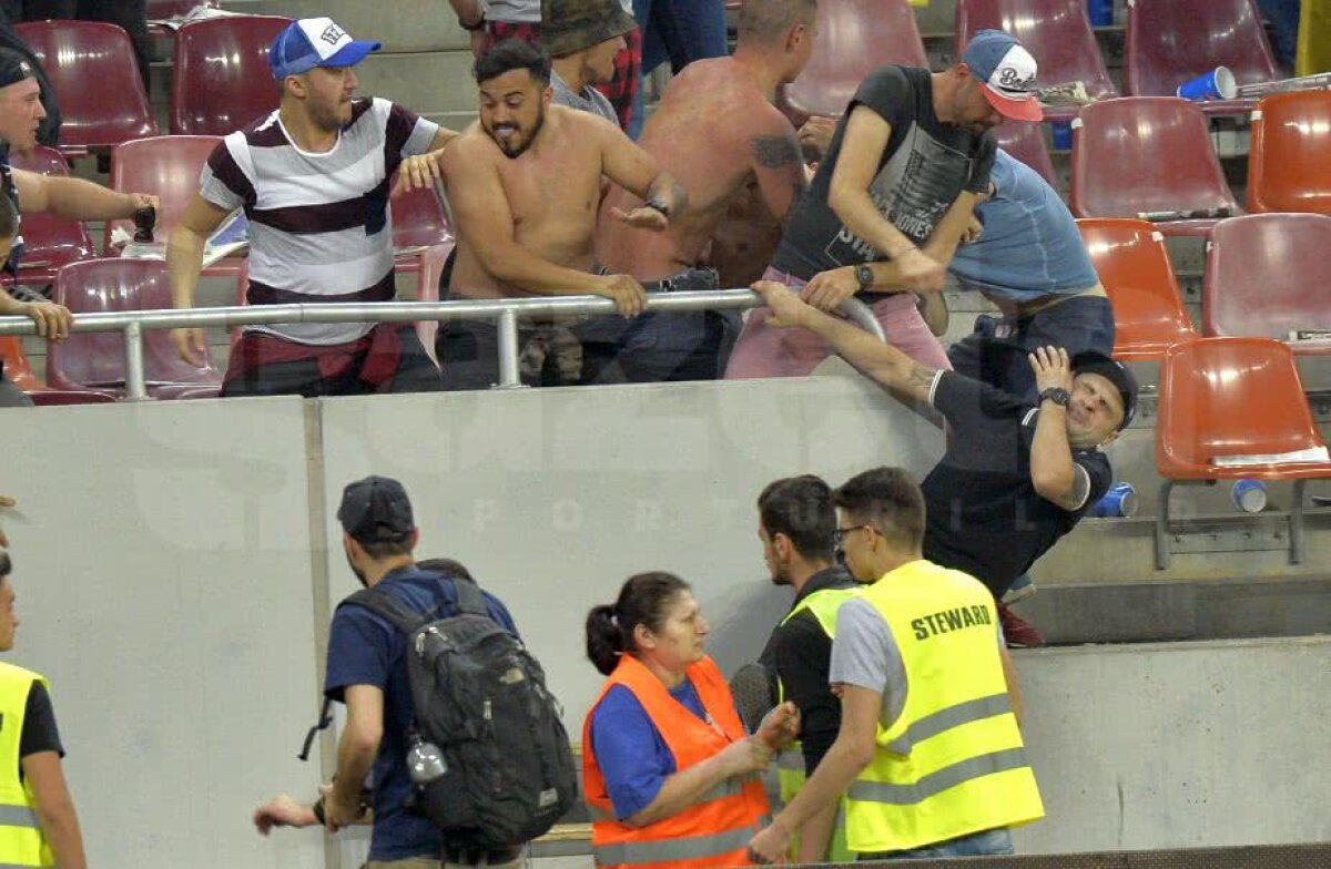 EXCLUSIV Detalii incredibile după violențele de la Steaua - Academia Rapid: minori pe post de stewarzi! » "Nu-mi aduc aminte pentru ce firmă lucrez"