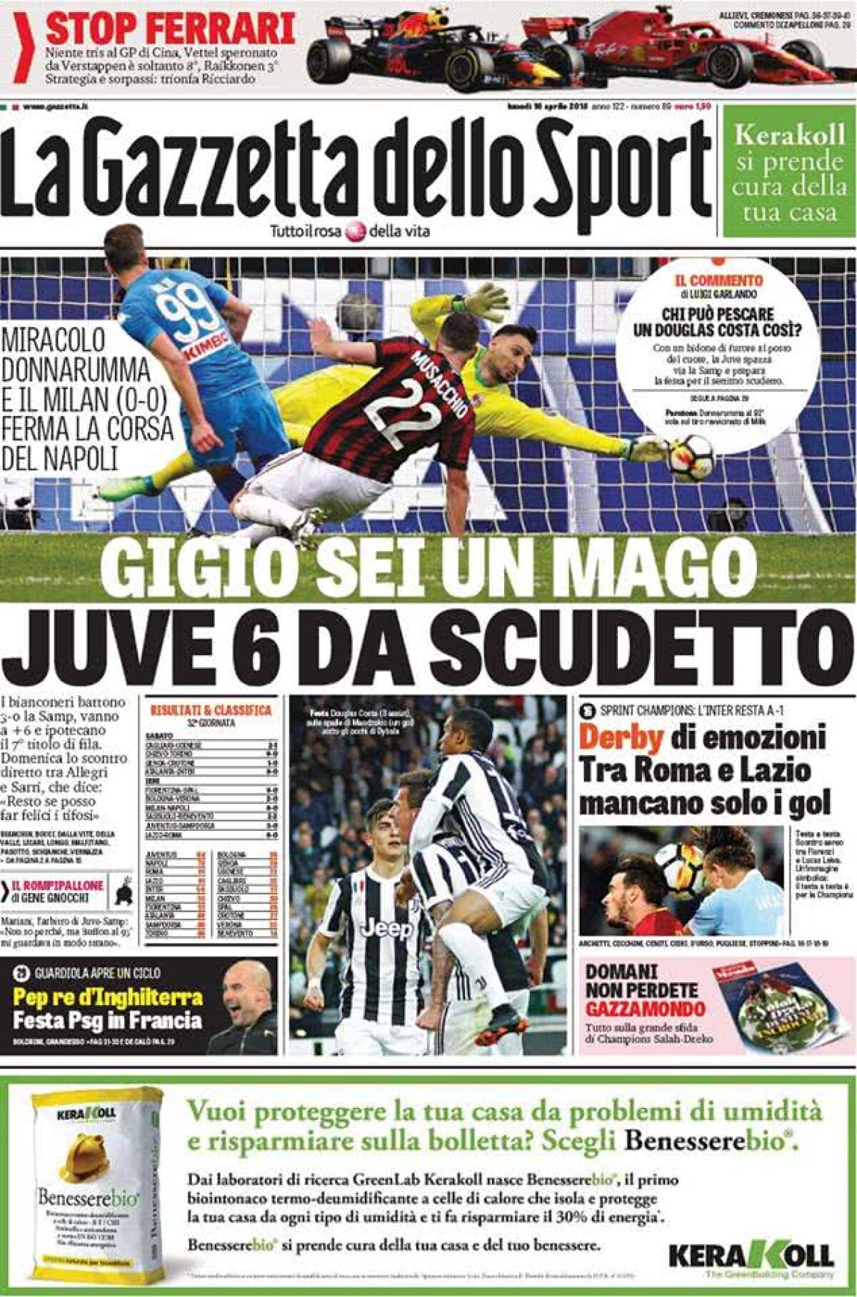 Ce scriu azi ziarele de sport din lume (16 aprilie 2018)