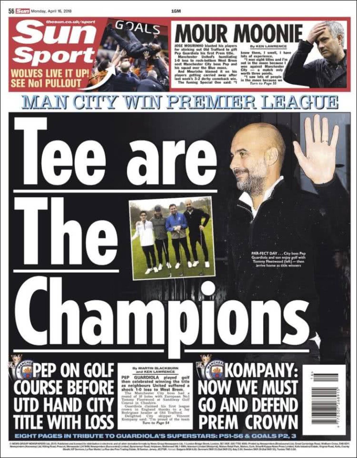 Ce scriu azi ziarele de sport din lume (16 aprilie 2018)