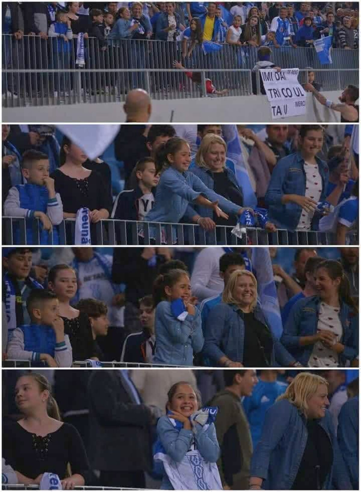 FOTO Momente tensionate! Cum a fost surprins socrul lui Alex Băluță la penalty-ul Craiovei 