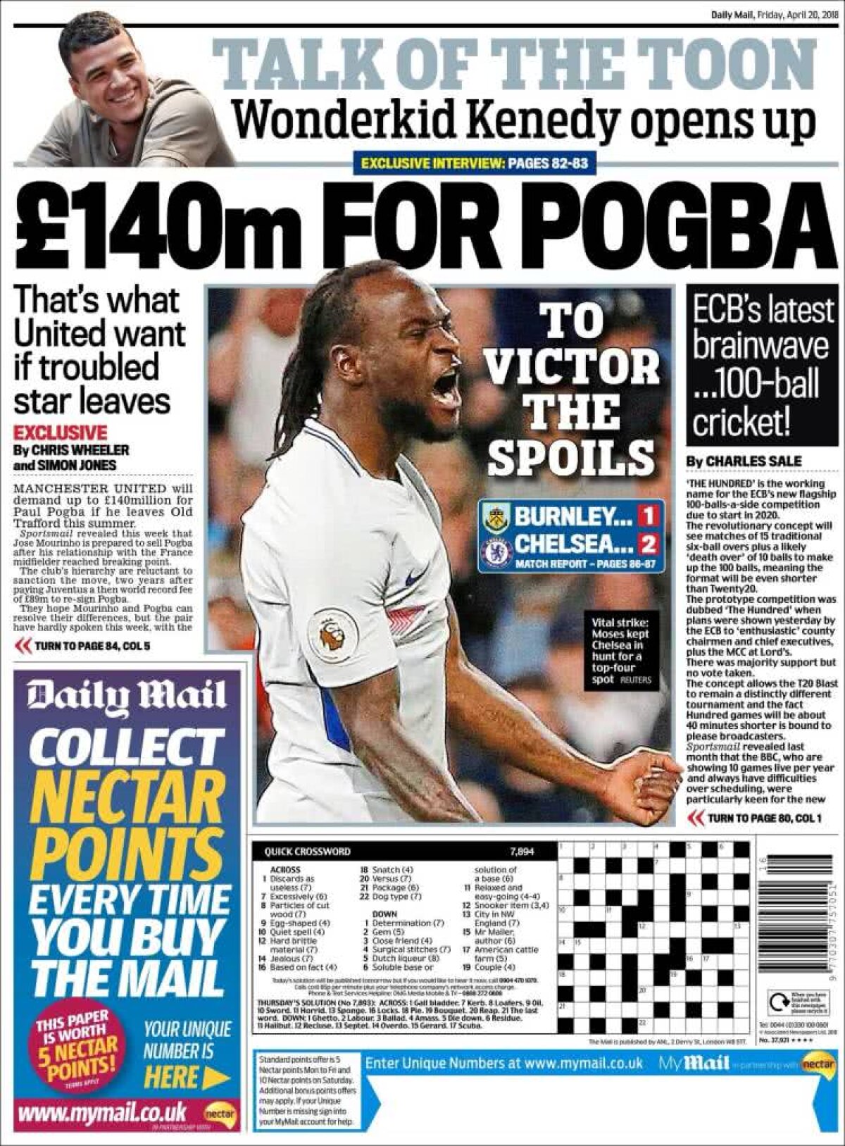 Ce scriu azi ziarele de sport din lume (20 aprilie 2018)