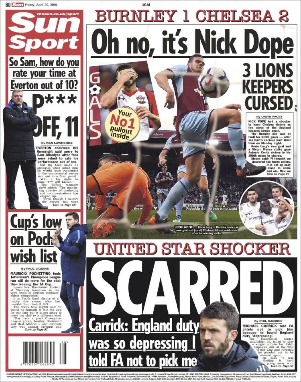 Ce scriu azi ziarele de sport din lume (20 aprilie 2018)