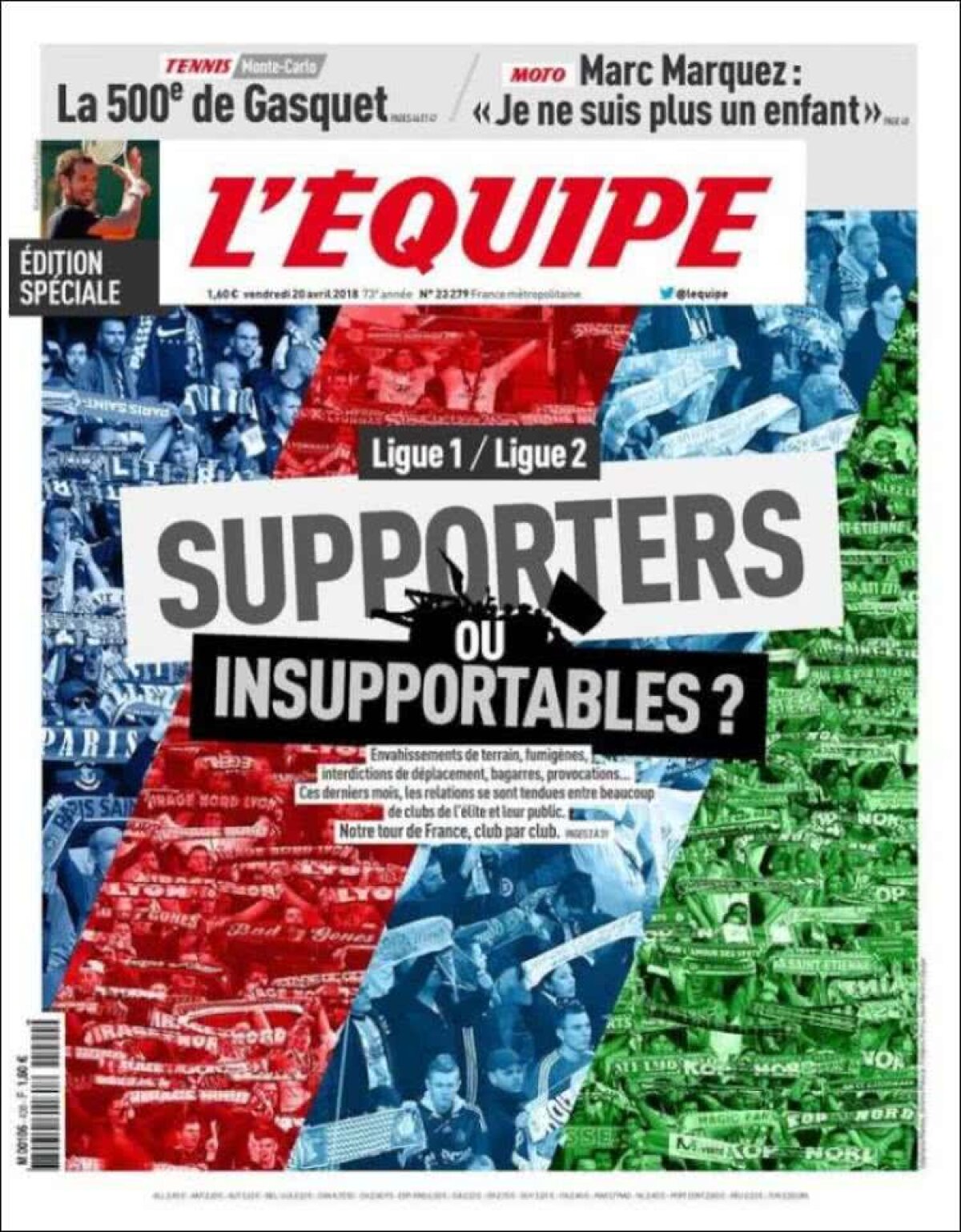 Ce scriu azi ziarele de sport din lume (20 aprilie 2018)