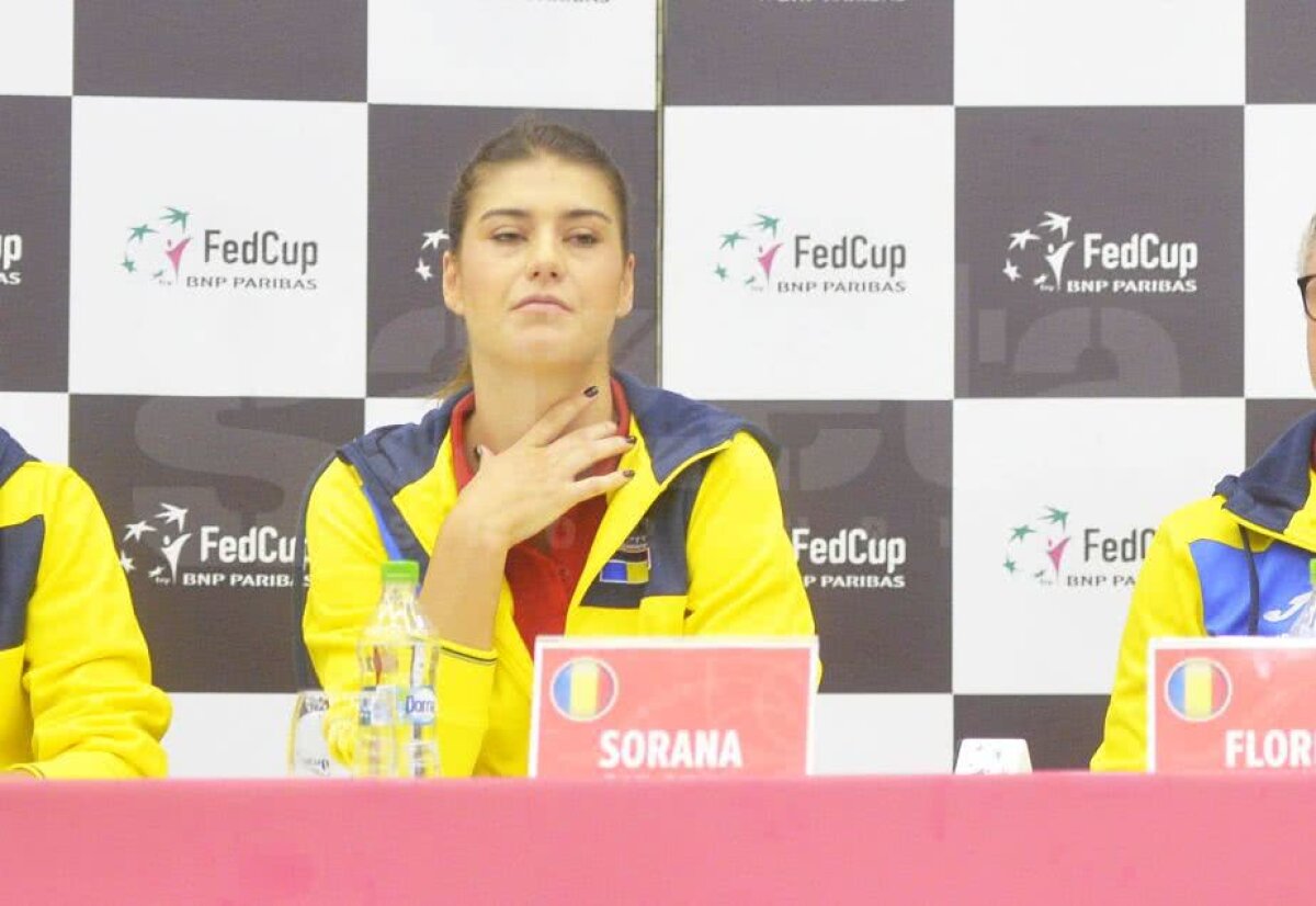 FED CUP. Sorana Cîrstea, după decizia lui Florin Segărceanu: "Dacă vor să bat din palme, bat din palme" 